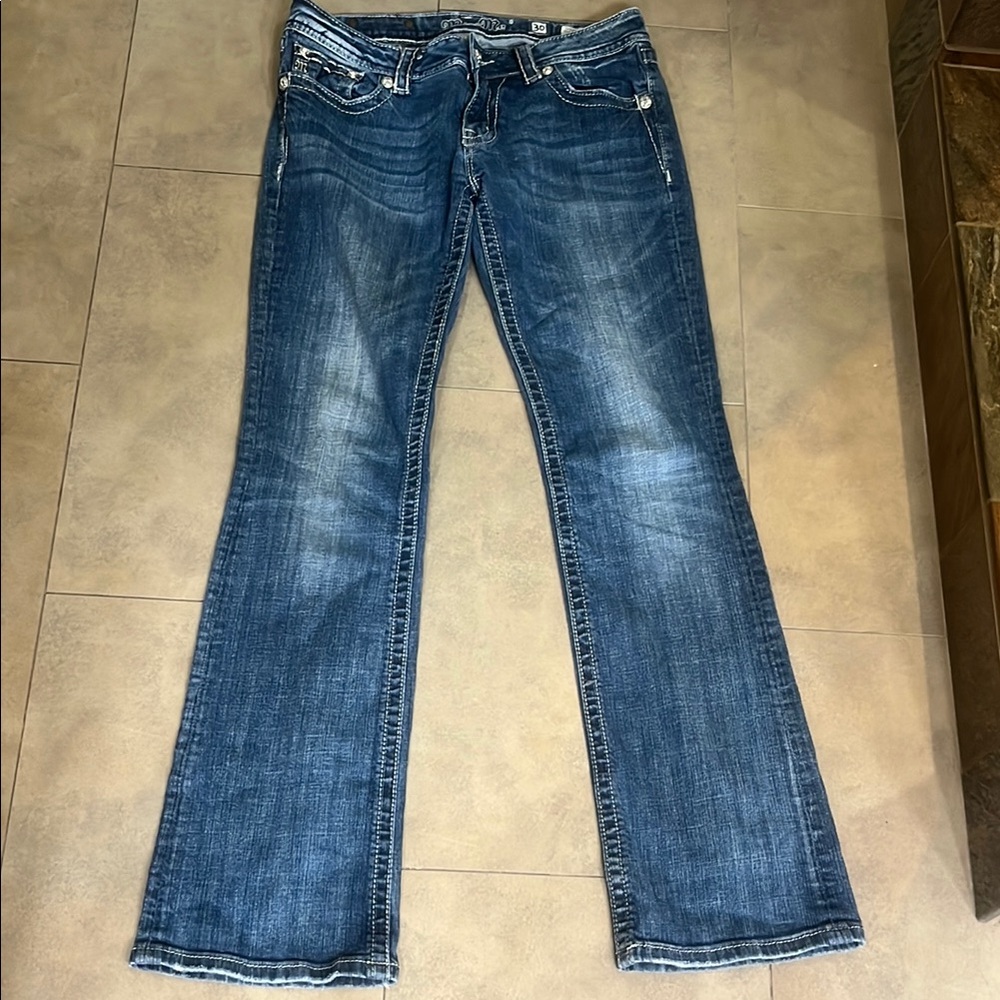 Tall Miss Me Blue Jeans